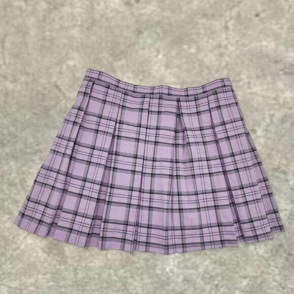 Sugar Thrillz y2k bratcore plaid mini skirt sugar thrillz sz xs nwt - Picture 4 of 7